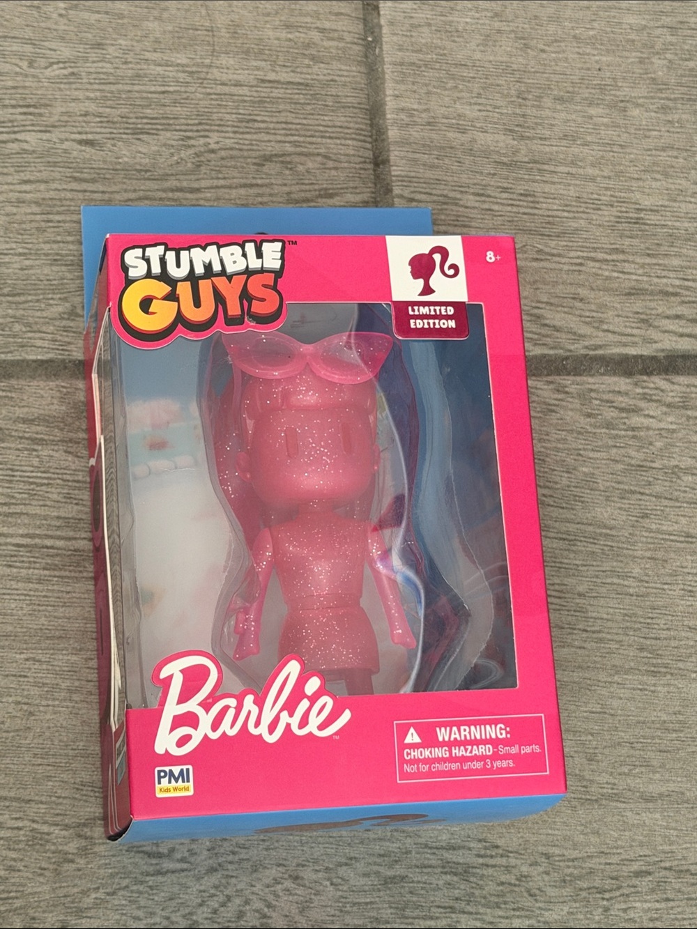 Barbie Pink Glitter Stumble Guys Limited Edition Party Figure